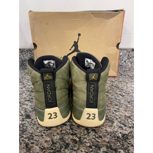 Men\'s Size 10.5 Nike Jordan 12 Retro Green With Box SPB-JB 335039 main image 4